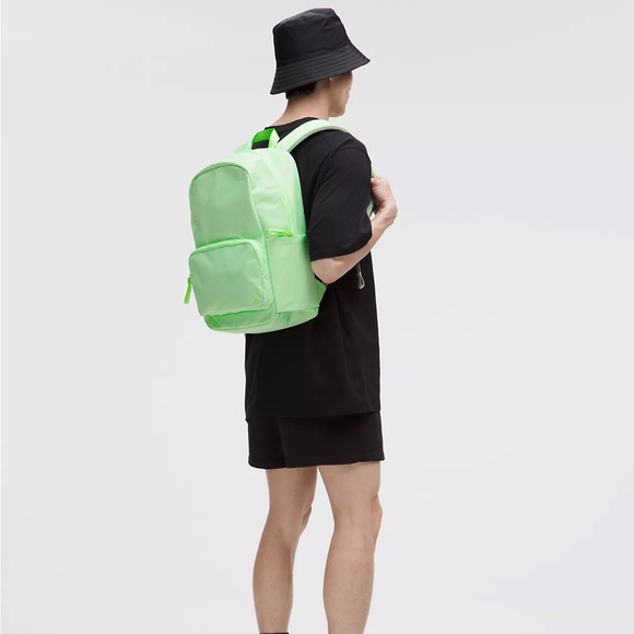 lululemon athletica Other - Lululemon Everywhere Backpack 22L- Citra Lime/Ocean Air